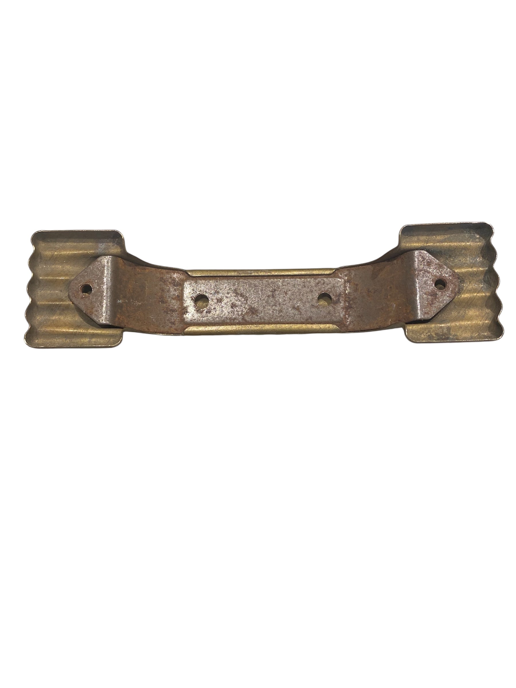 Ribbed Brass Coloured Handle
