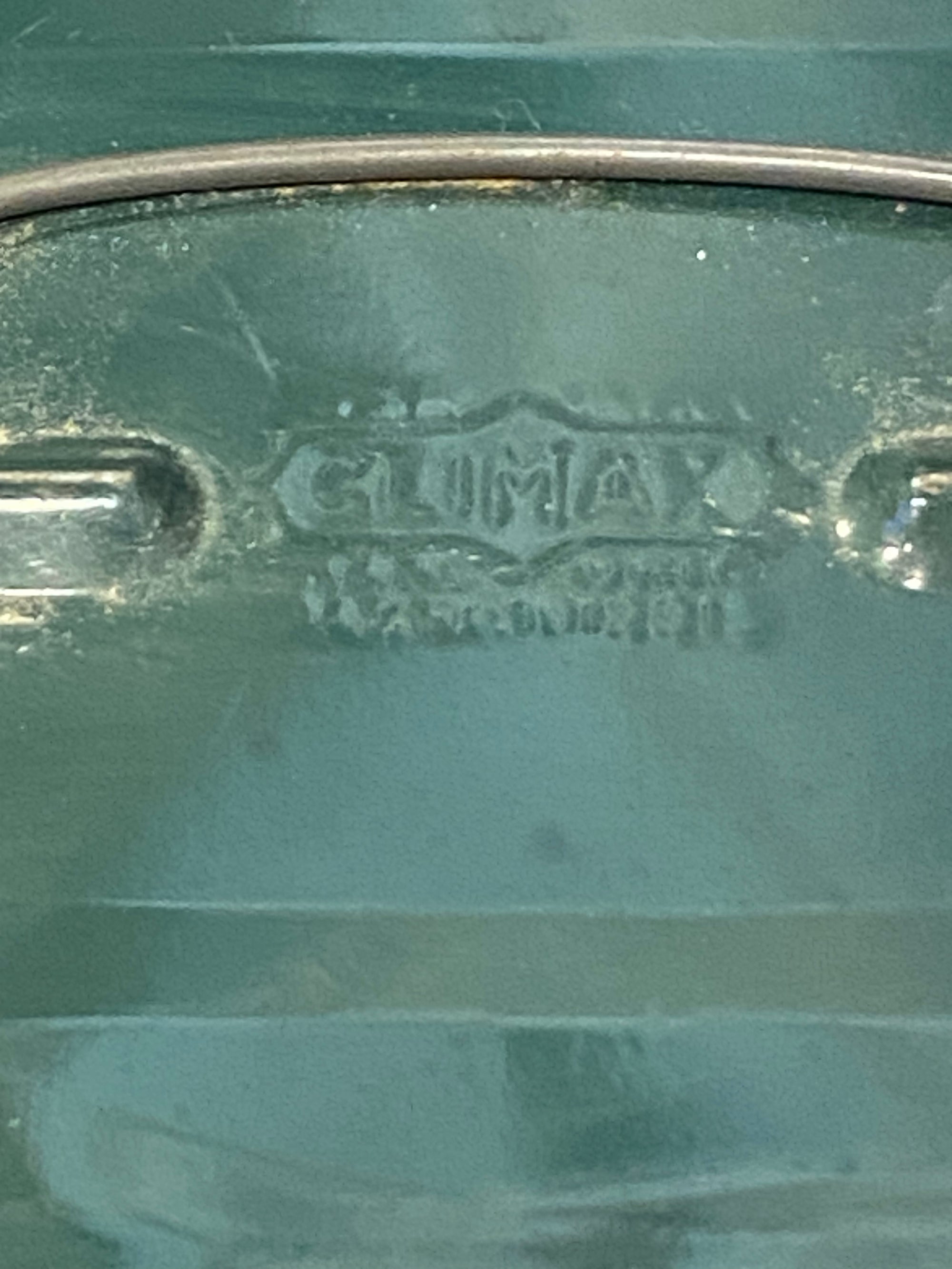 Climax Vintage Dark Green Tacklebox