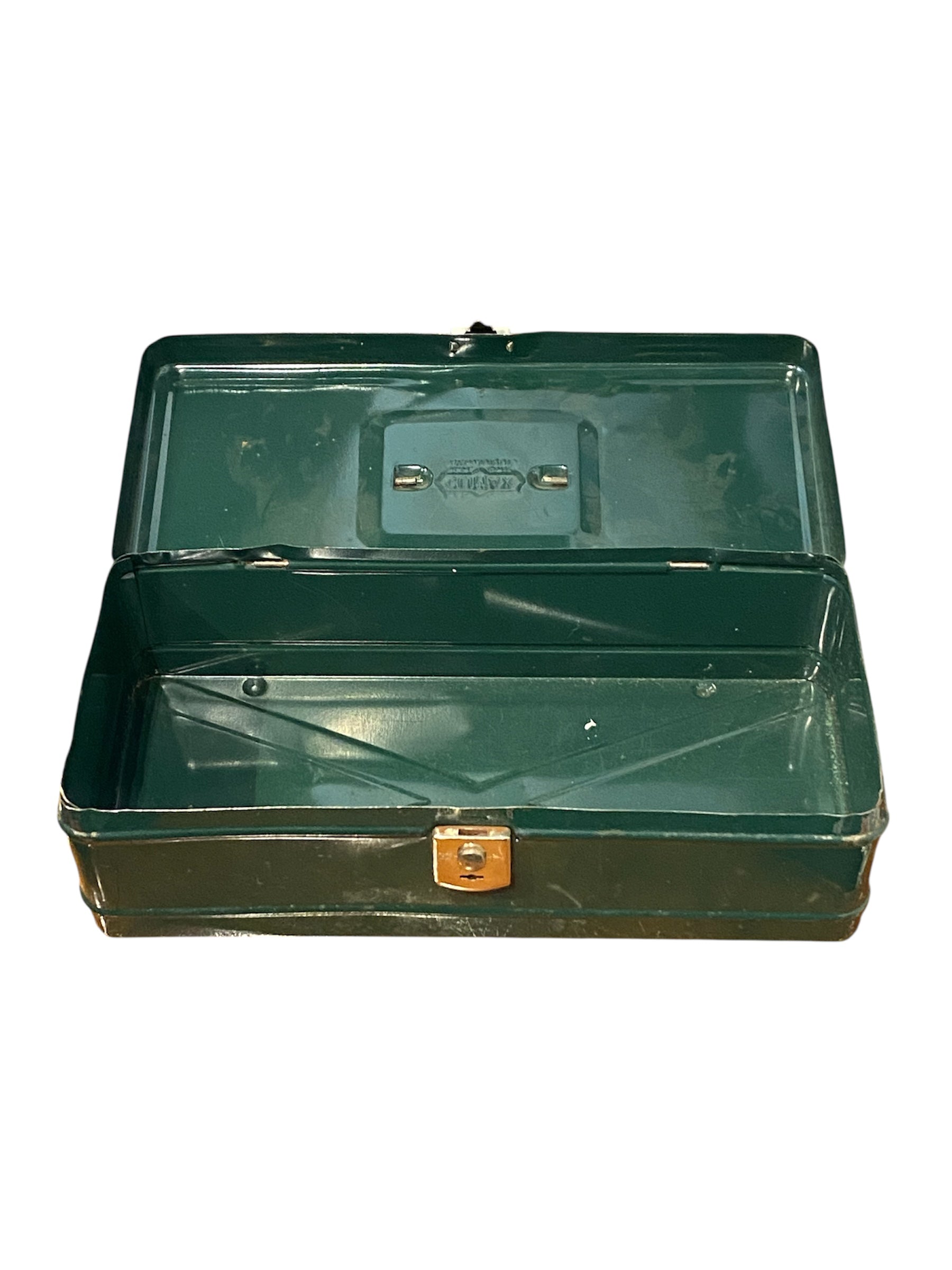 Climax Vintage Dark Green Tacklebox