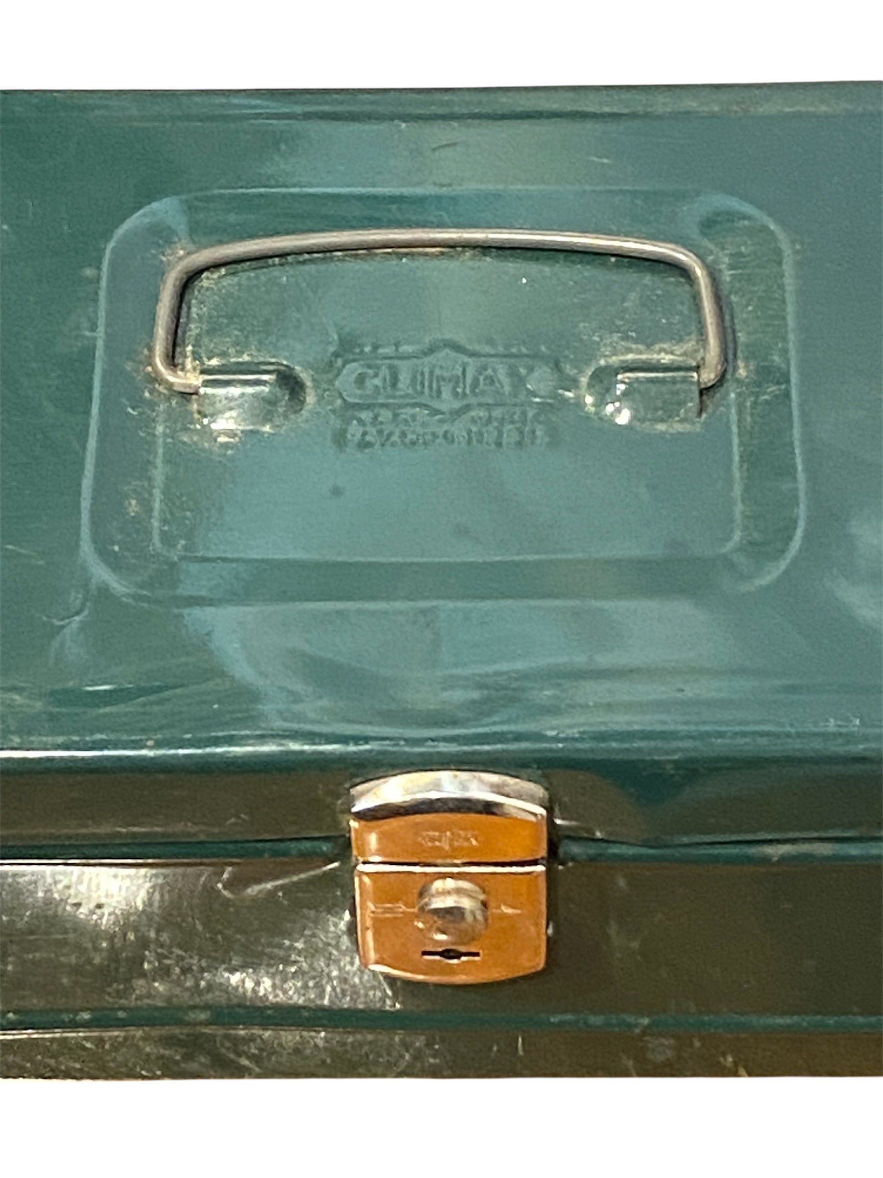 Climax Vintage Dark Green Tacklebox