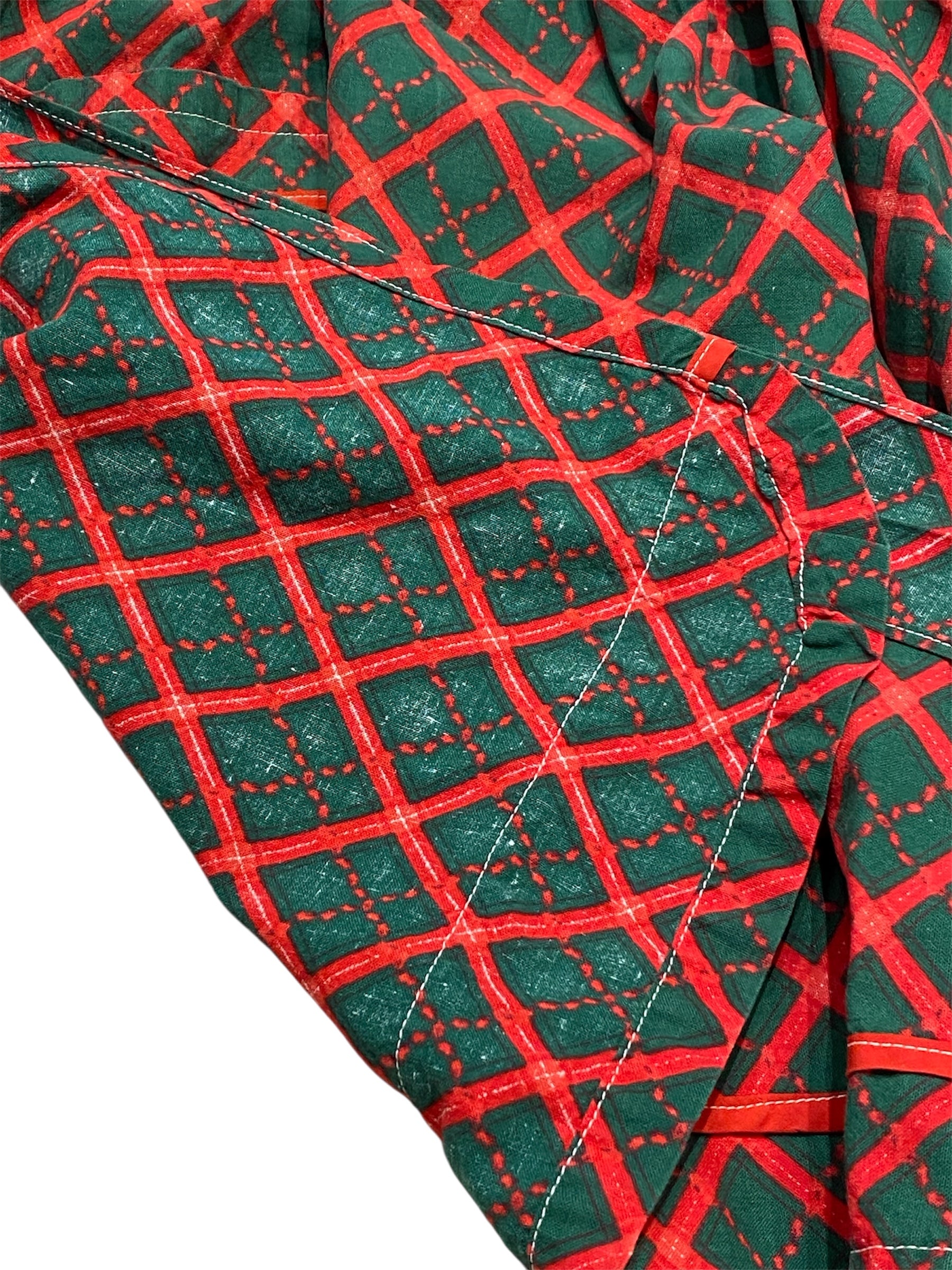 Vintage Festive Half Apron