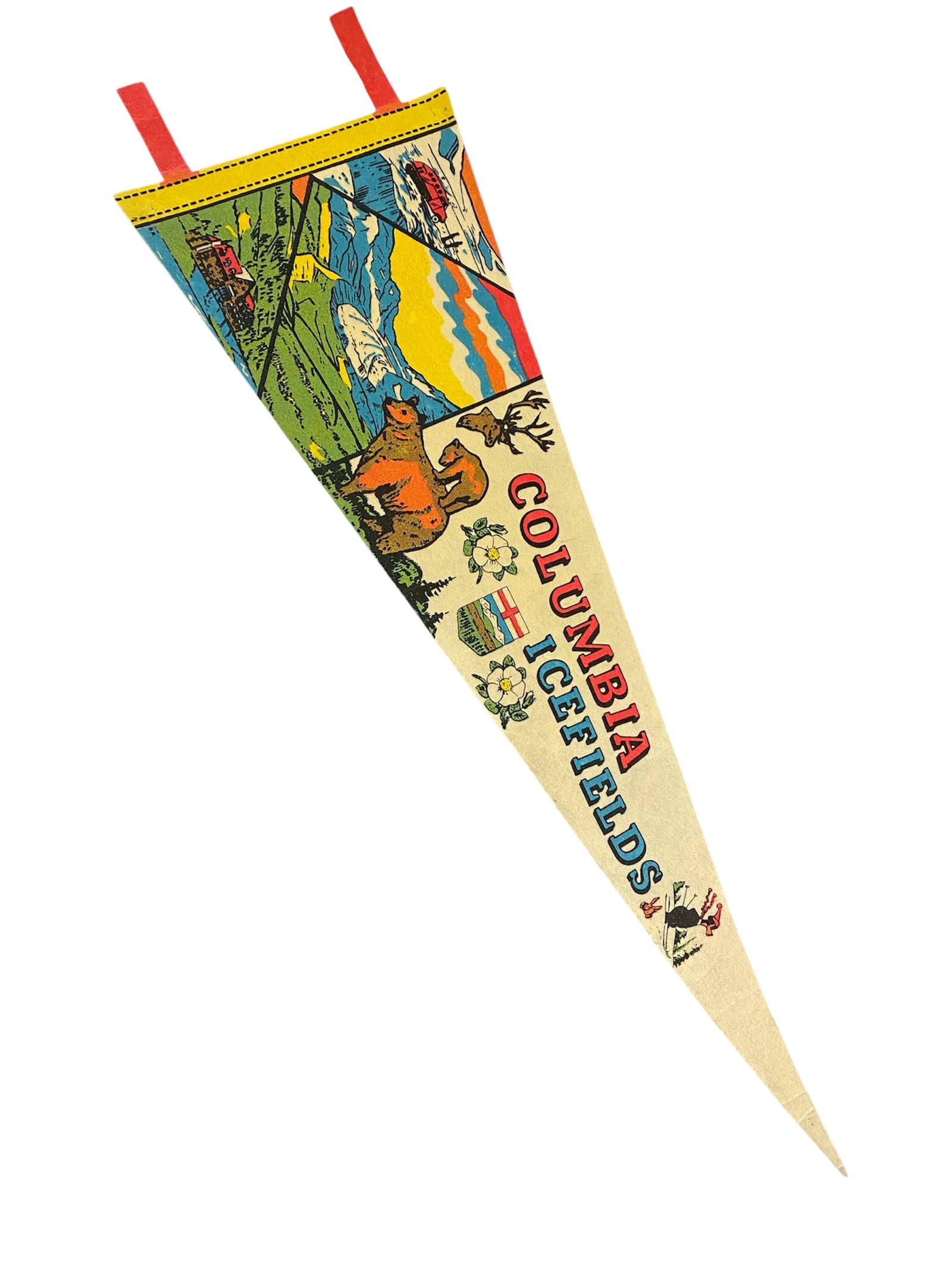 Columbia Icefields Felt Pennant