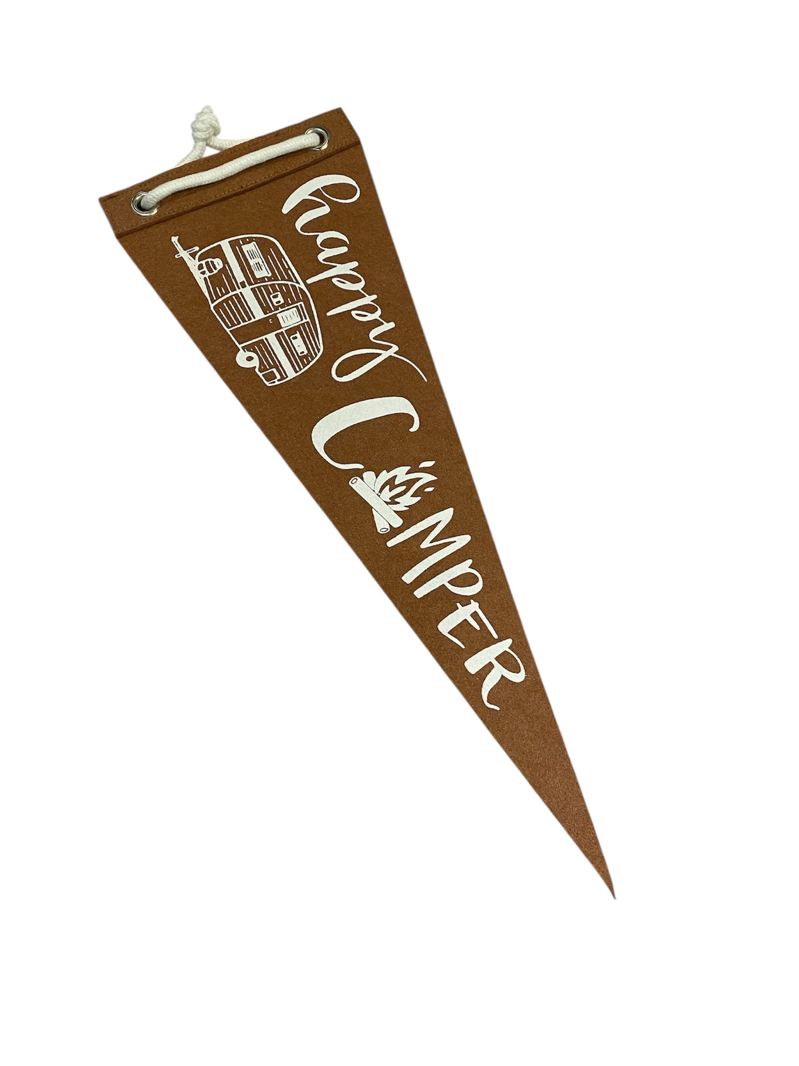 Happy Camper Felt Pennant