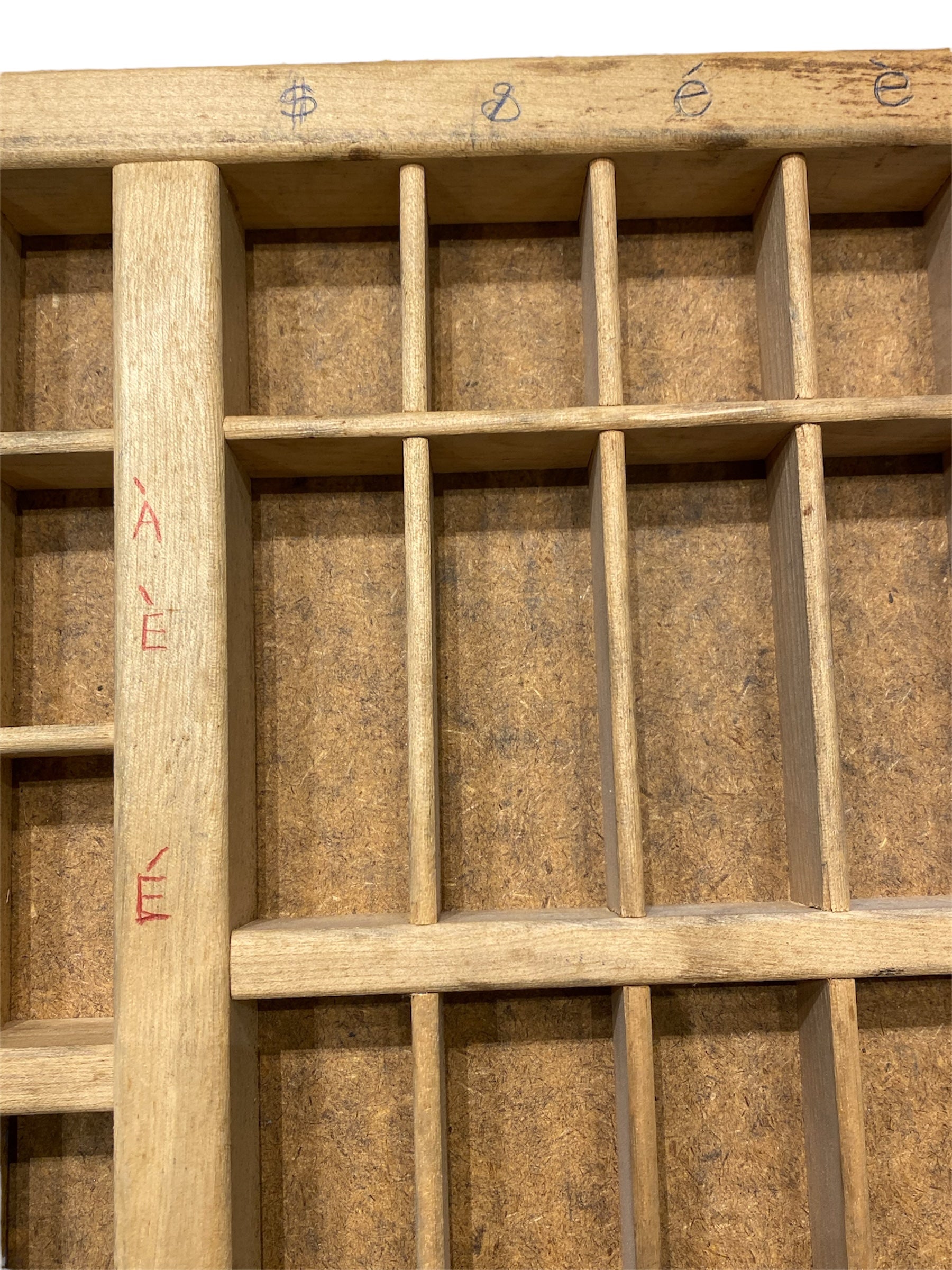 Letterpress Printer's Drawer