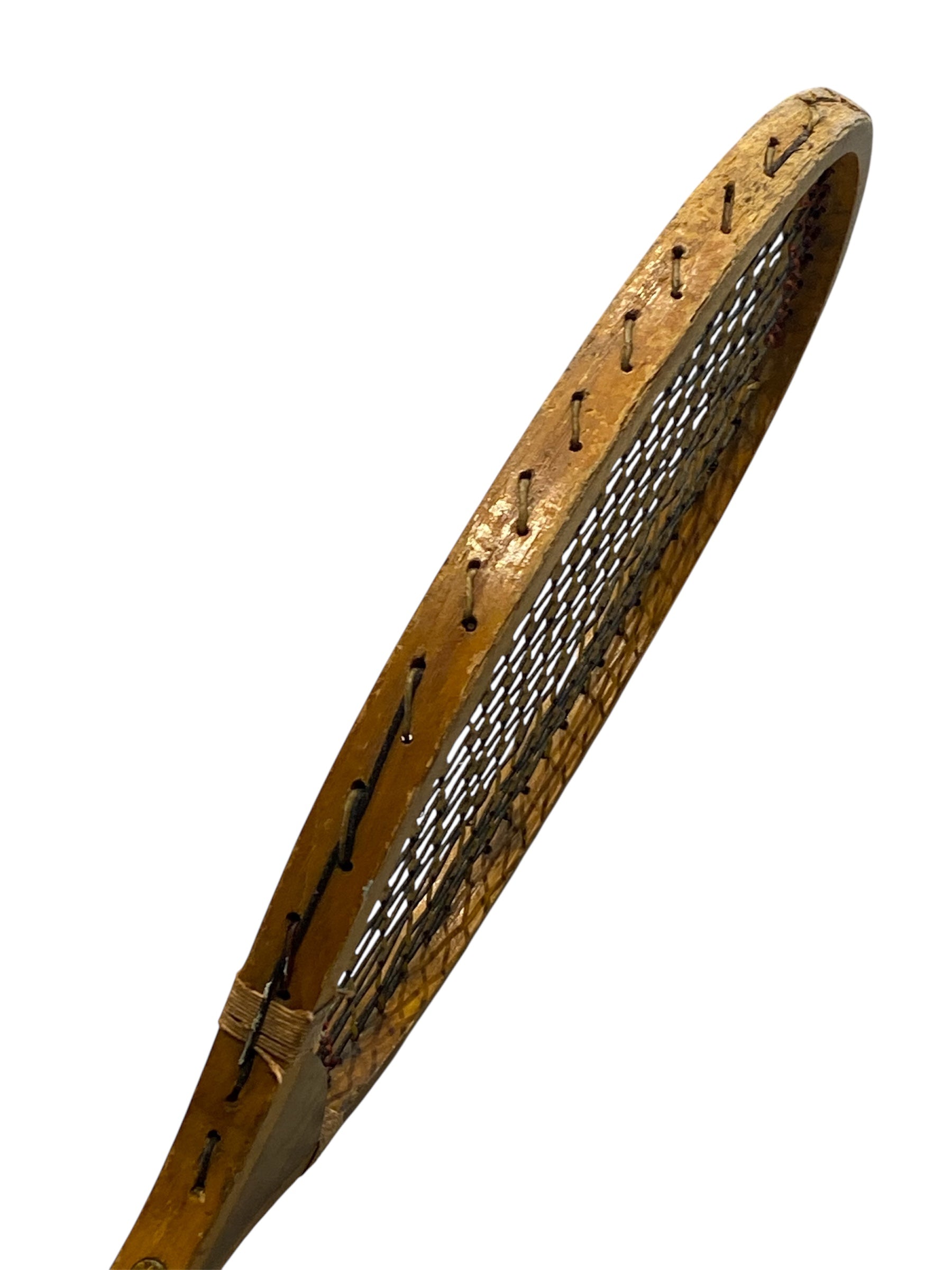 Antique Wooden Tennis Racquet