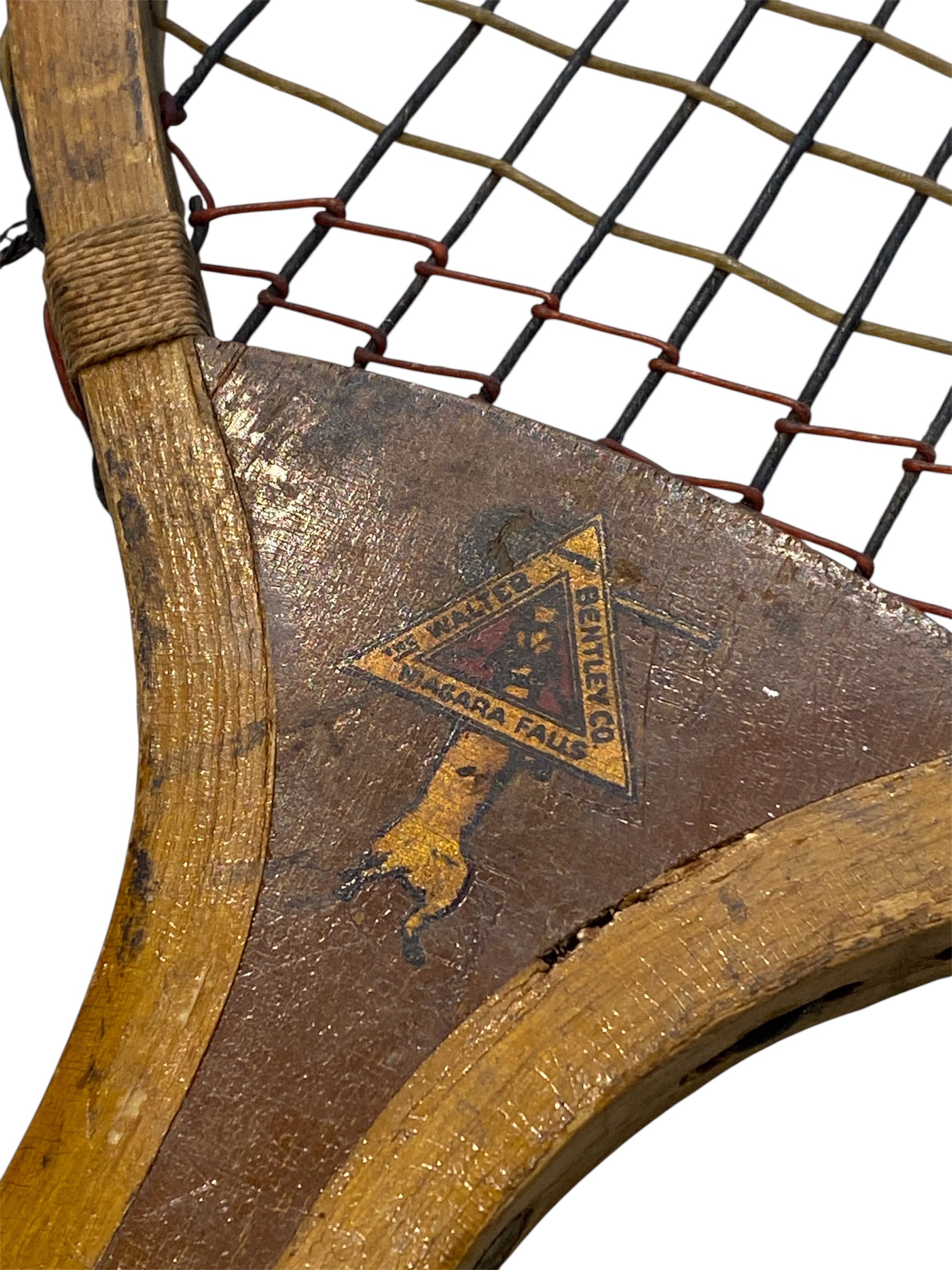 Antique Wooden Tennis Racquet