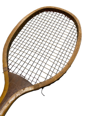 Antique Wooden Tennis Racquet