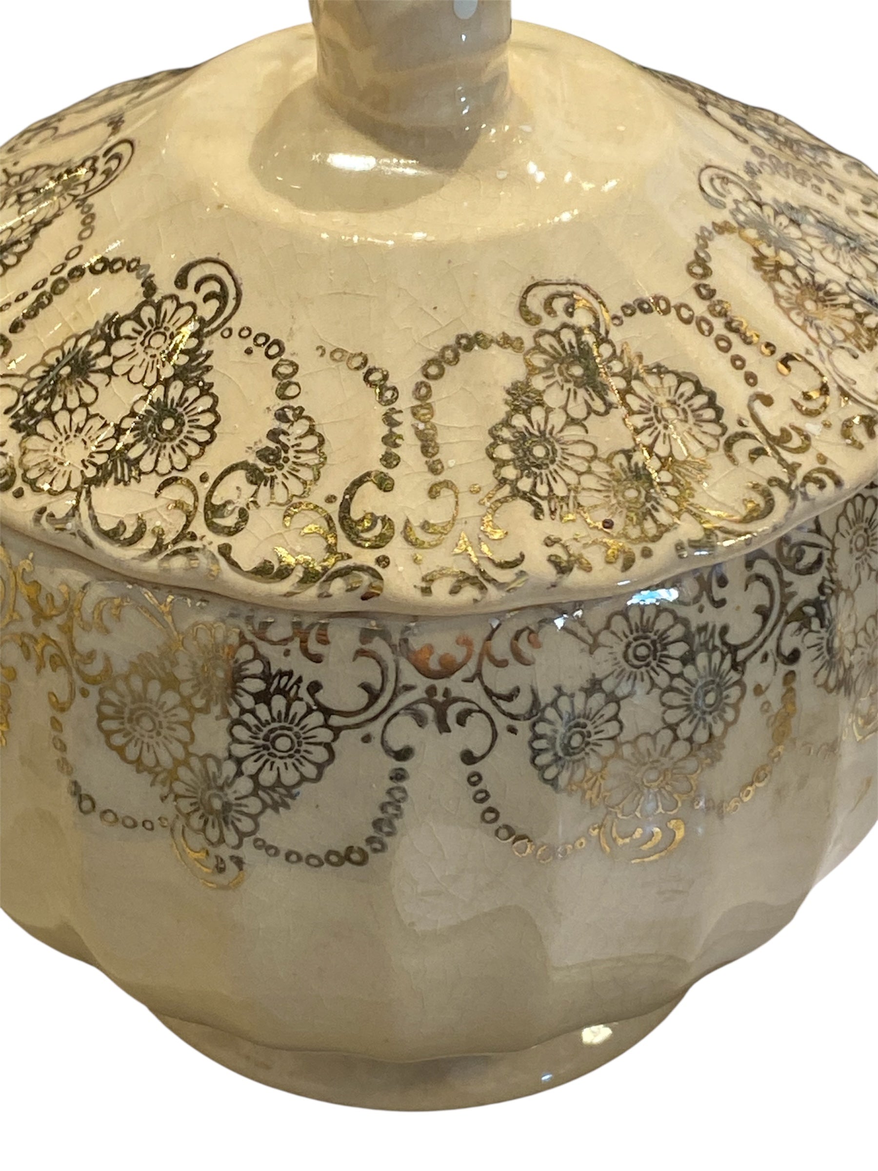 Toledo Delight Limoges Sebring Creamer and Sugar Bowl Set