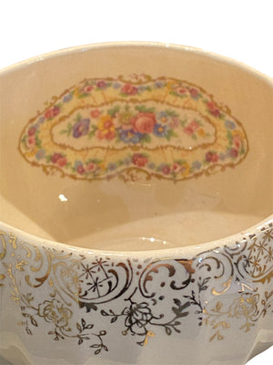 Toledo Delight Limoges Sebring Creamer and Sugar Bowl Set