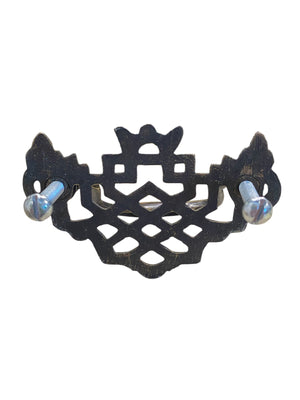 Brass Chippendale/Art Deco Batwing Drawer Pulls