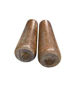 Vintage Dark Round Furniture Legs