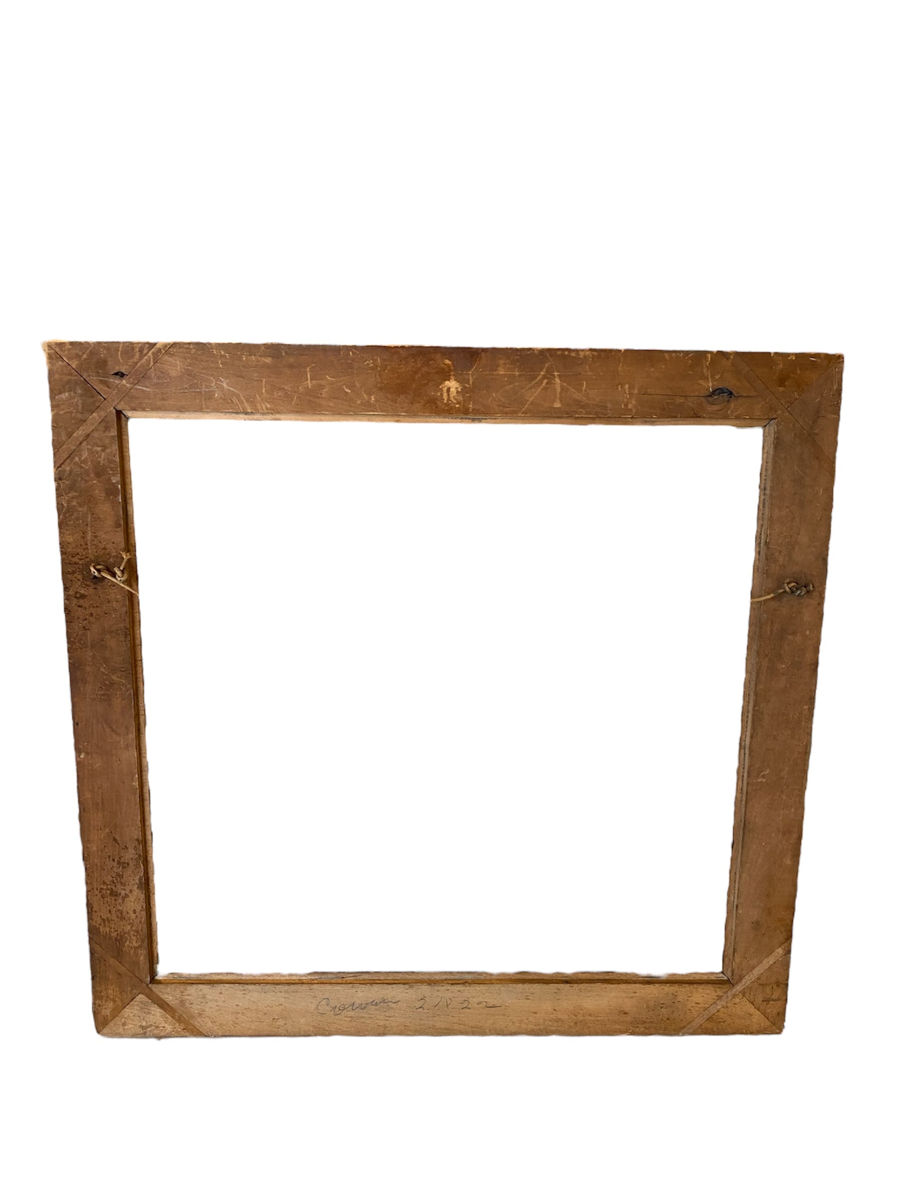 Extra-Large Handmade Vintage Wooden Frame