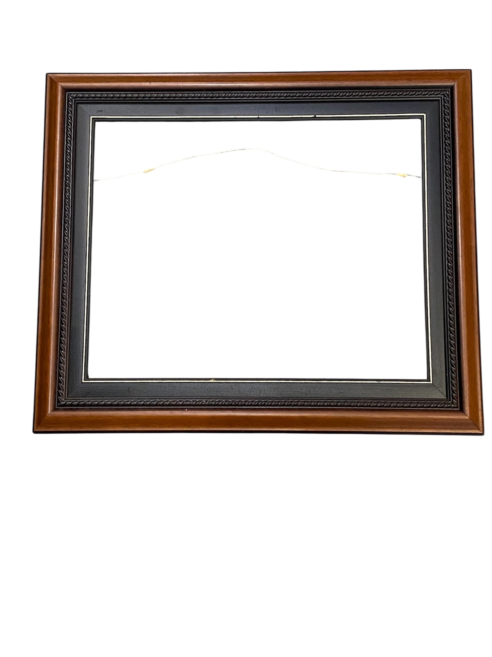 Extra-Large Twisted Wood Frame