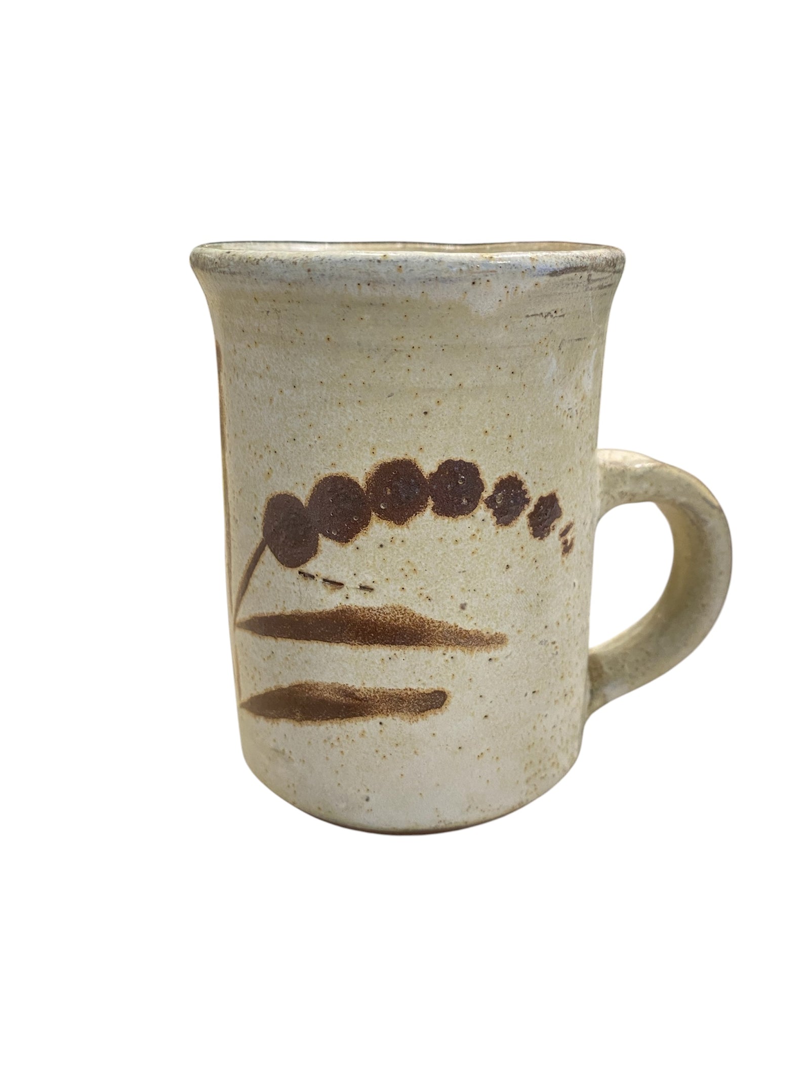 Tall Handmde Clay Mug