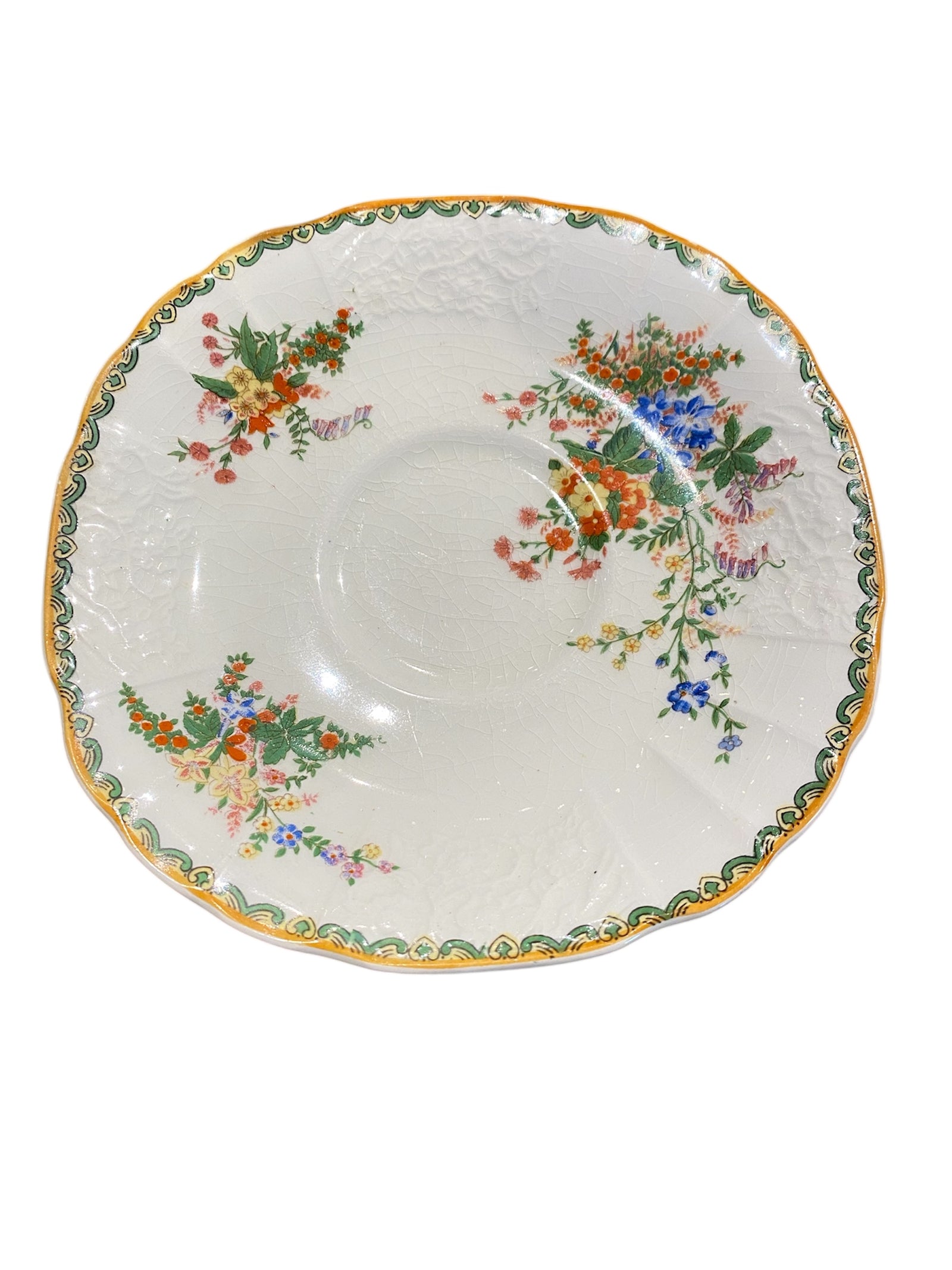 1930's Myott Staffordshire Devon Saucer/Trinket Plate