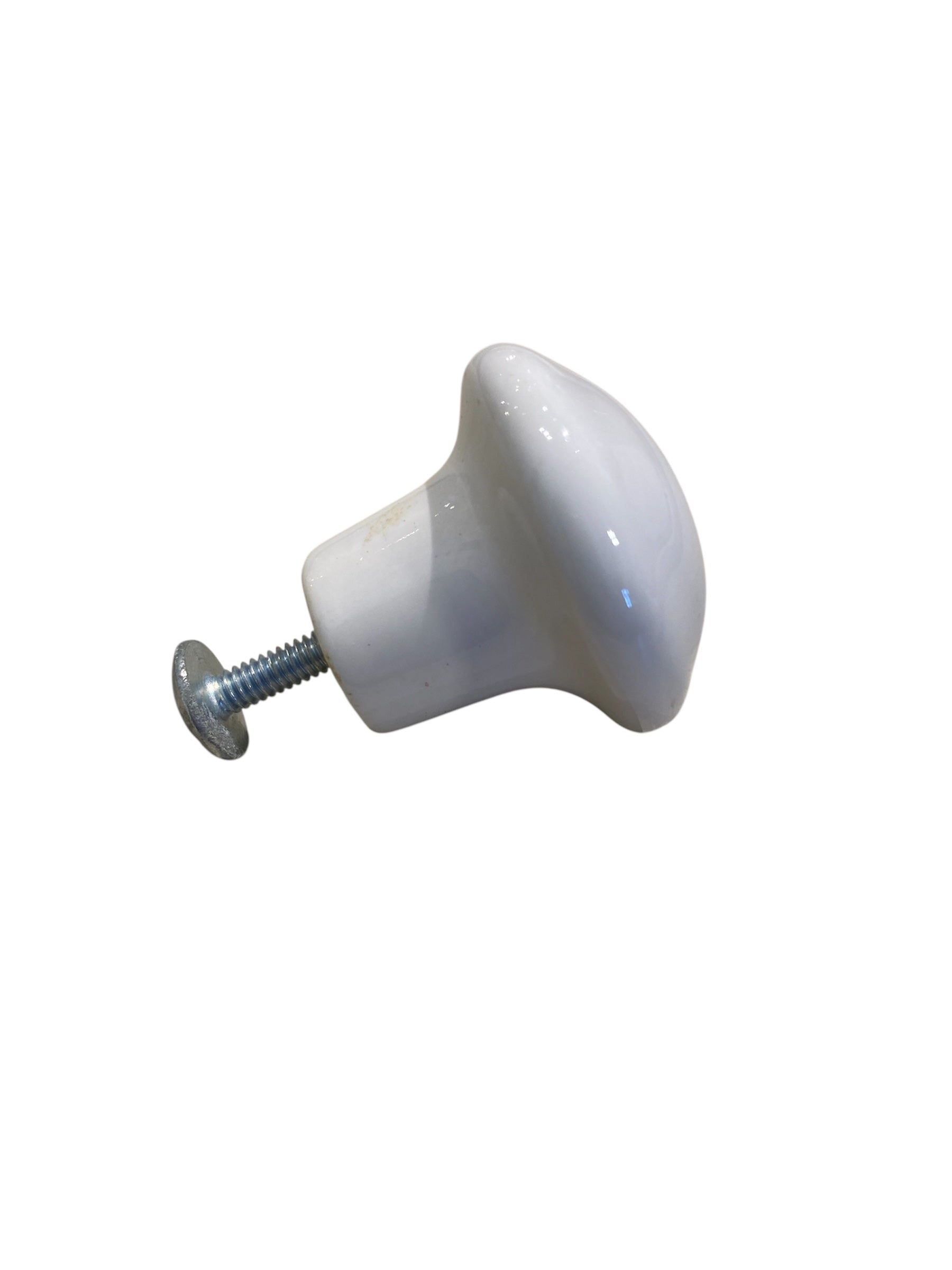 White Ceramic Knobs