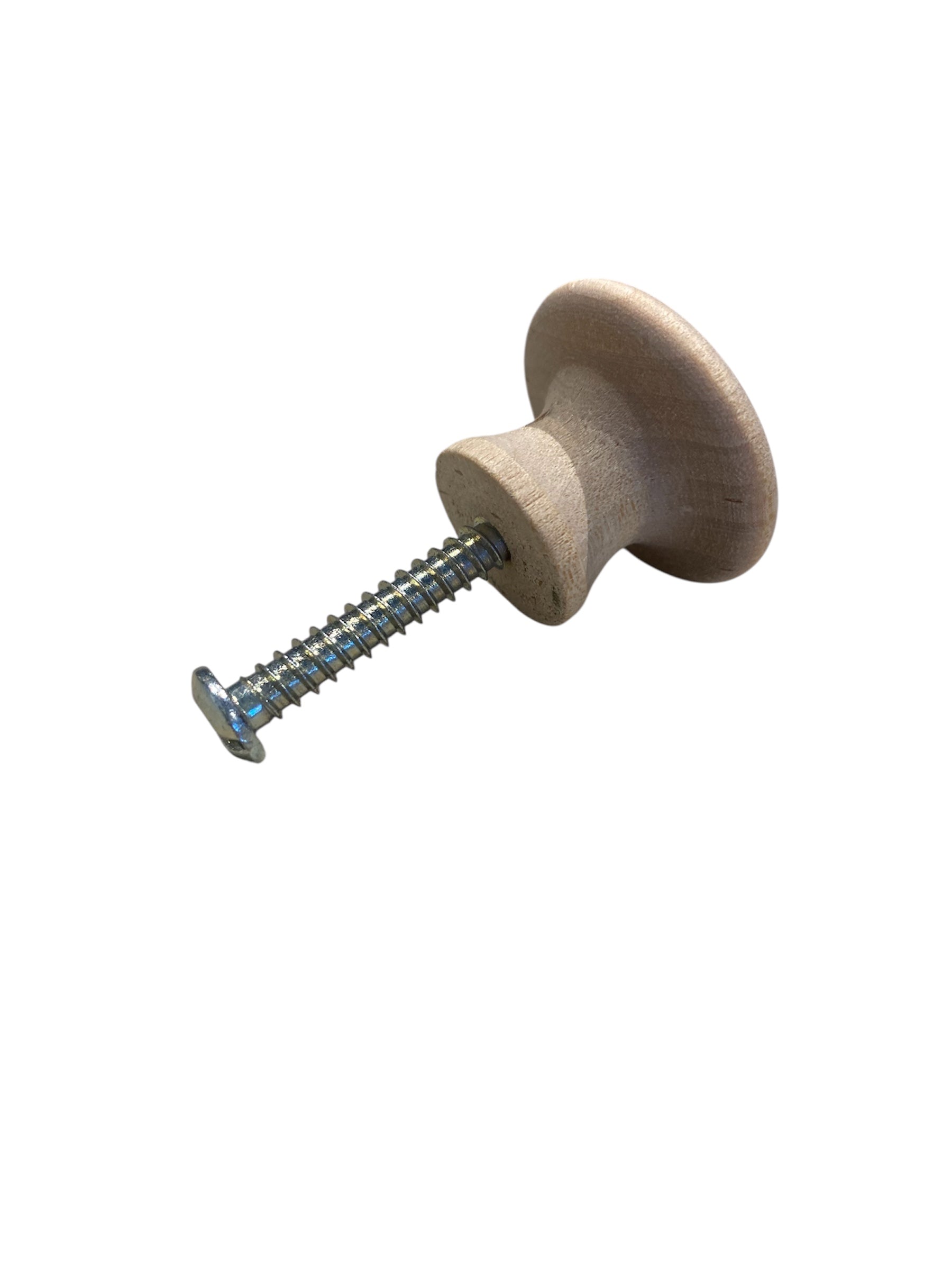Wood Button Knob