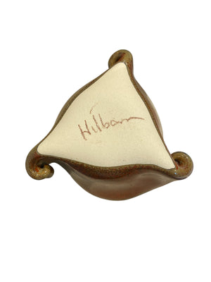 Hilborn Brown Pinched Dish