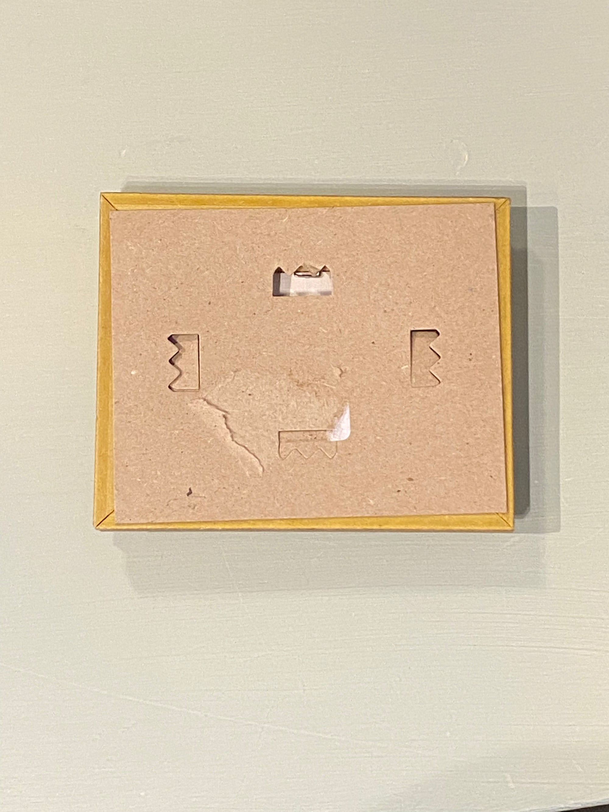 Small Roses in a Gold Frame