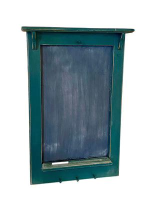 Forest Green Chalkboard with Pegs