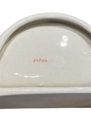 Split Serving Dishes with Handpainted Vegetables