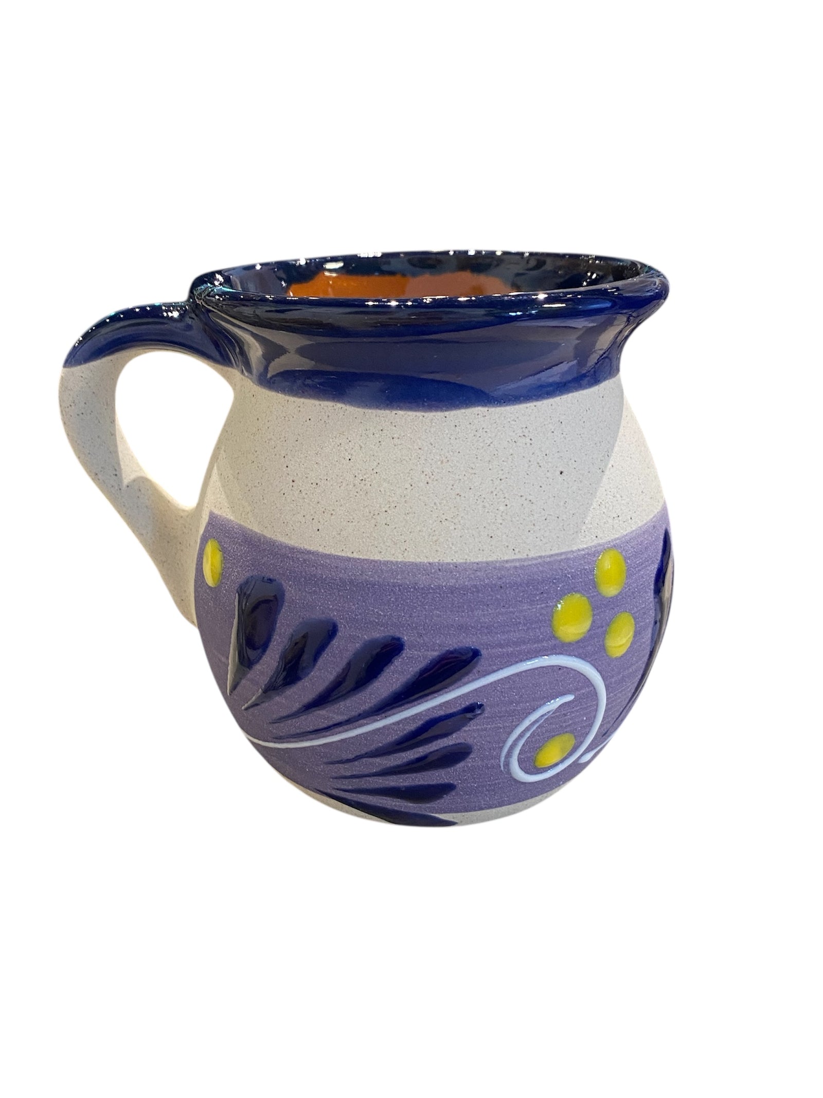 Whimsical Handmade Clay Mug
