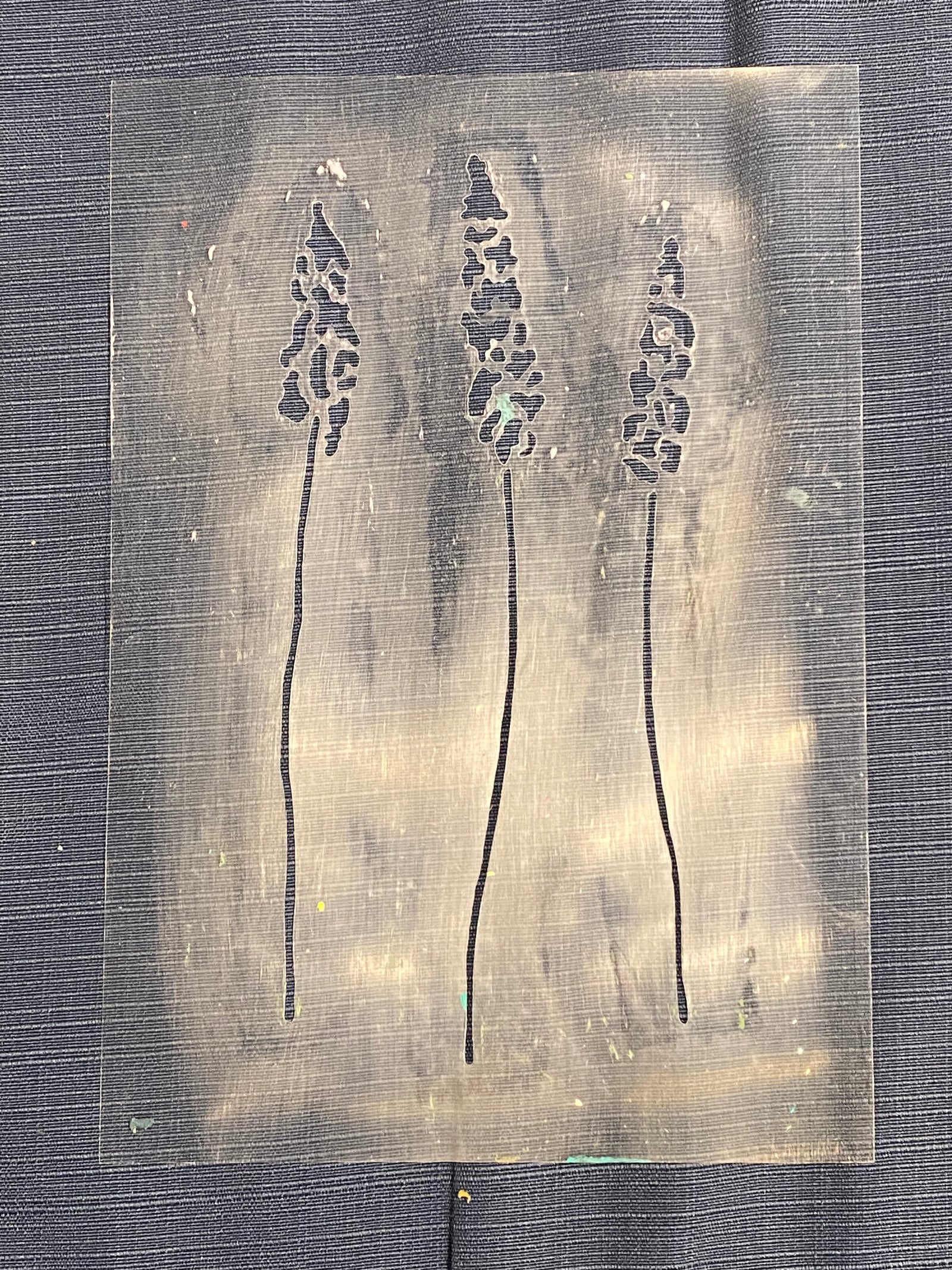 Annie Sloan Lavender Pre-Loved Stencil