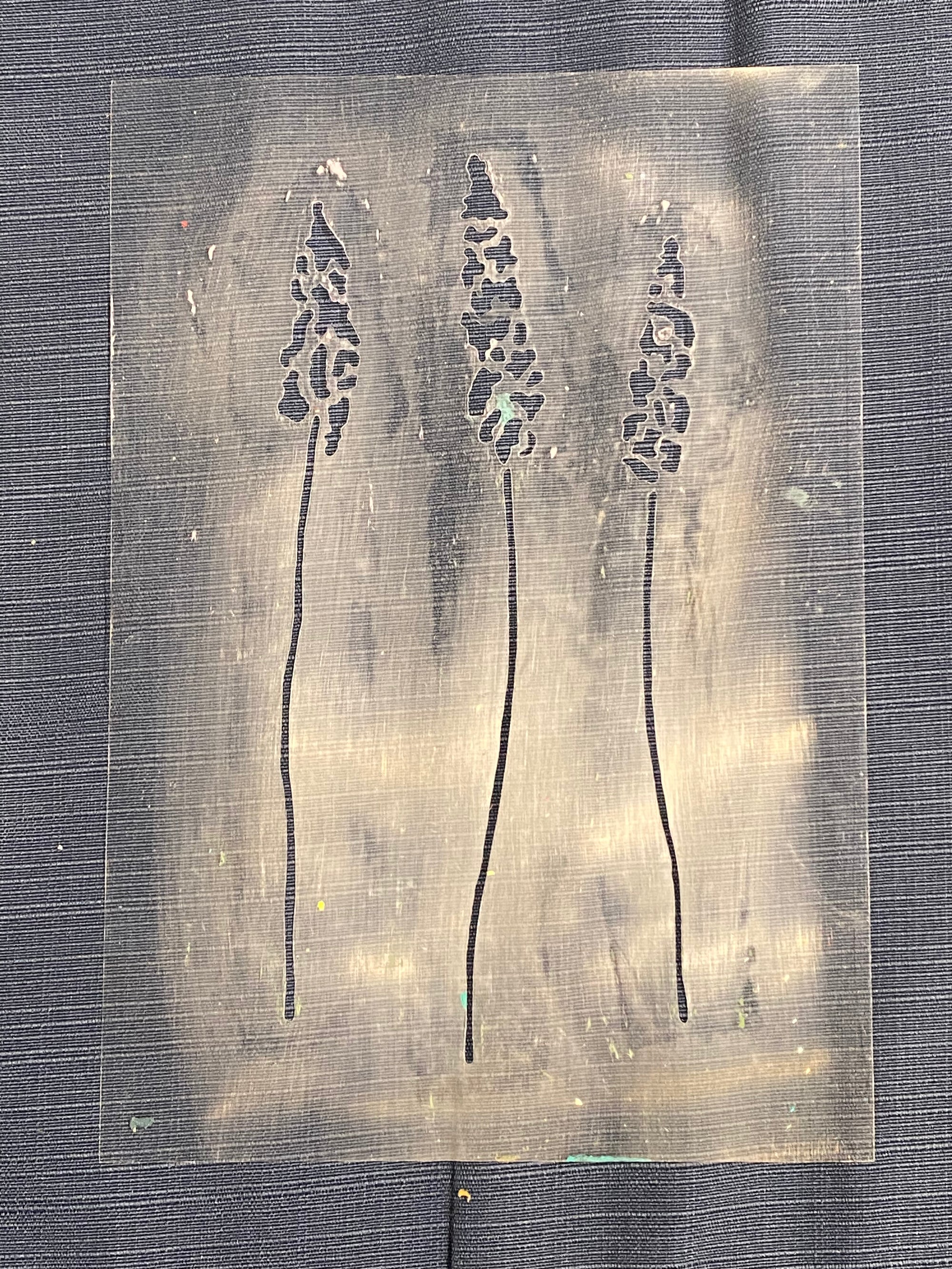 Annie Sloan Lavender Pre-Loved Stencil