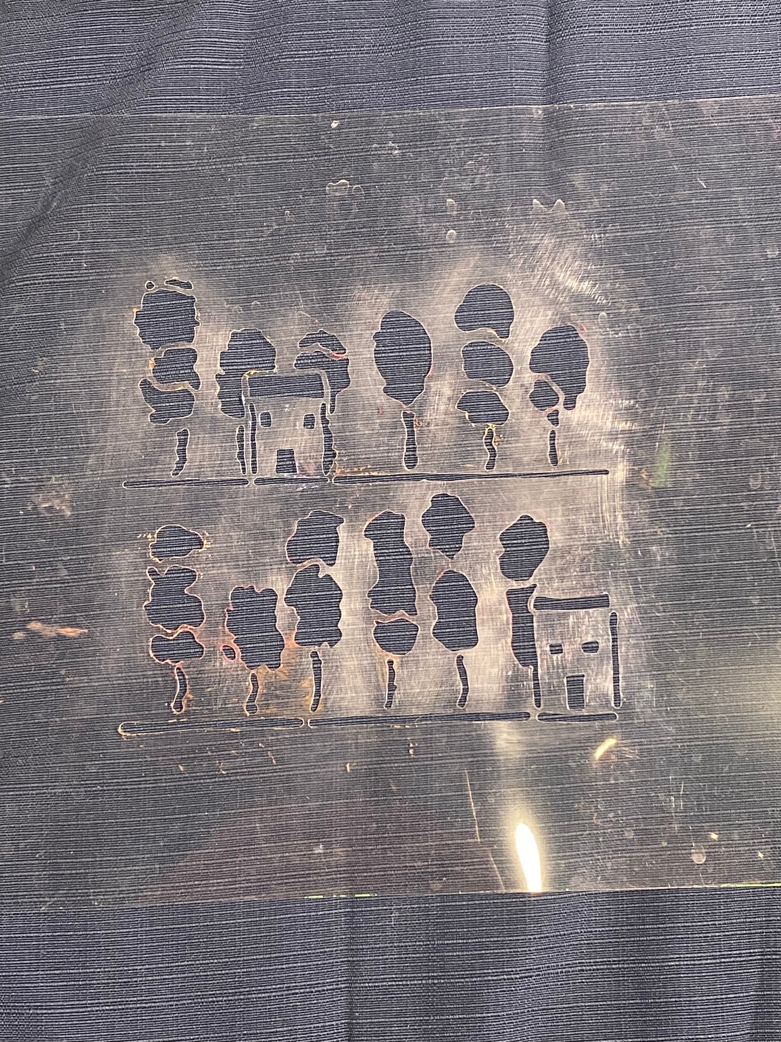 Annie Sloan Trees Pre-Loved Stencil