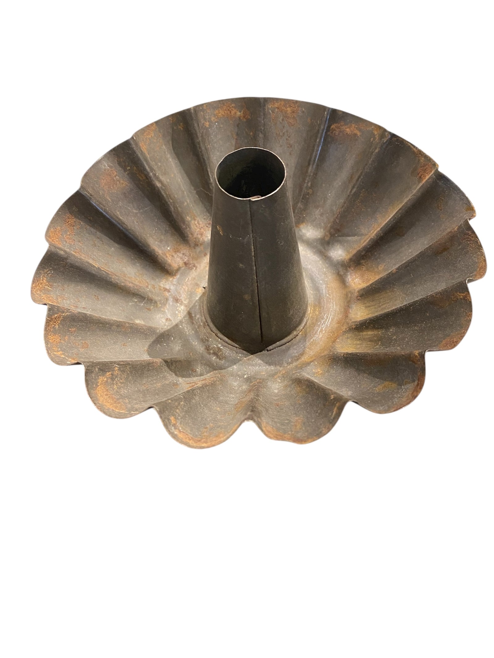 Small Primitive Fluted Ring Pan