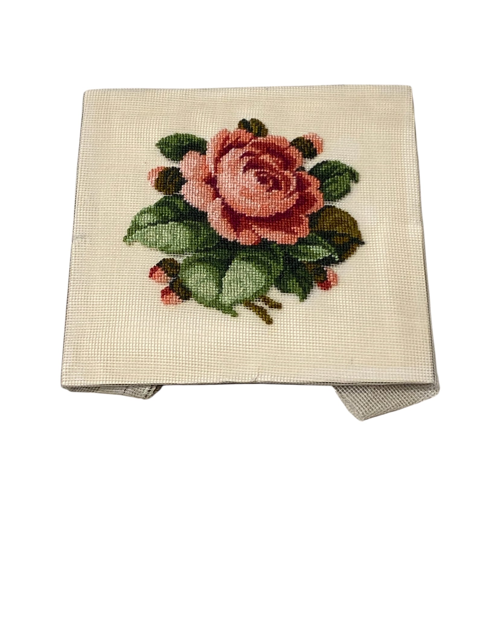 Delicate Rose Needlepoint