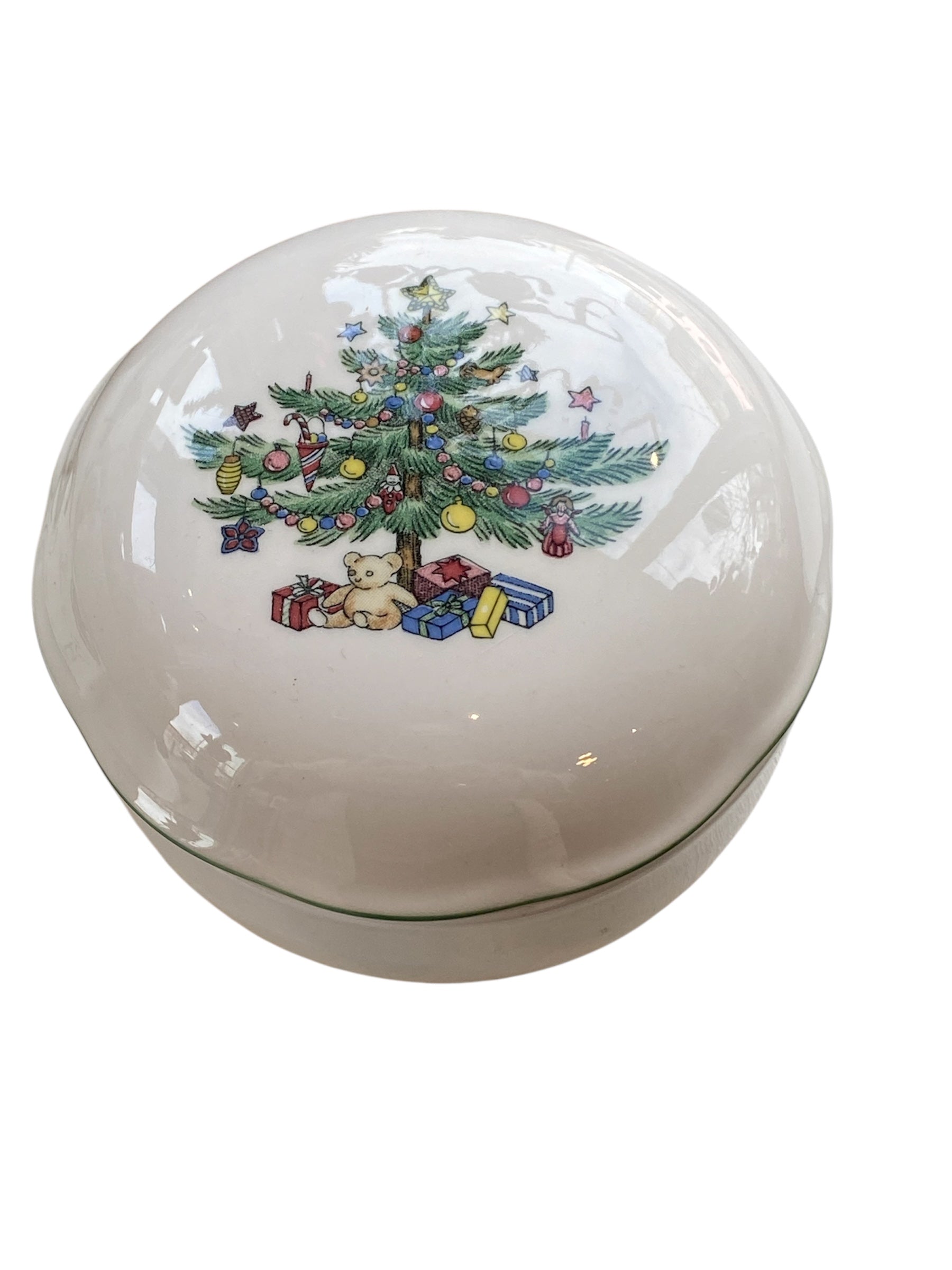 1986 Christmas Trinket Box