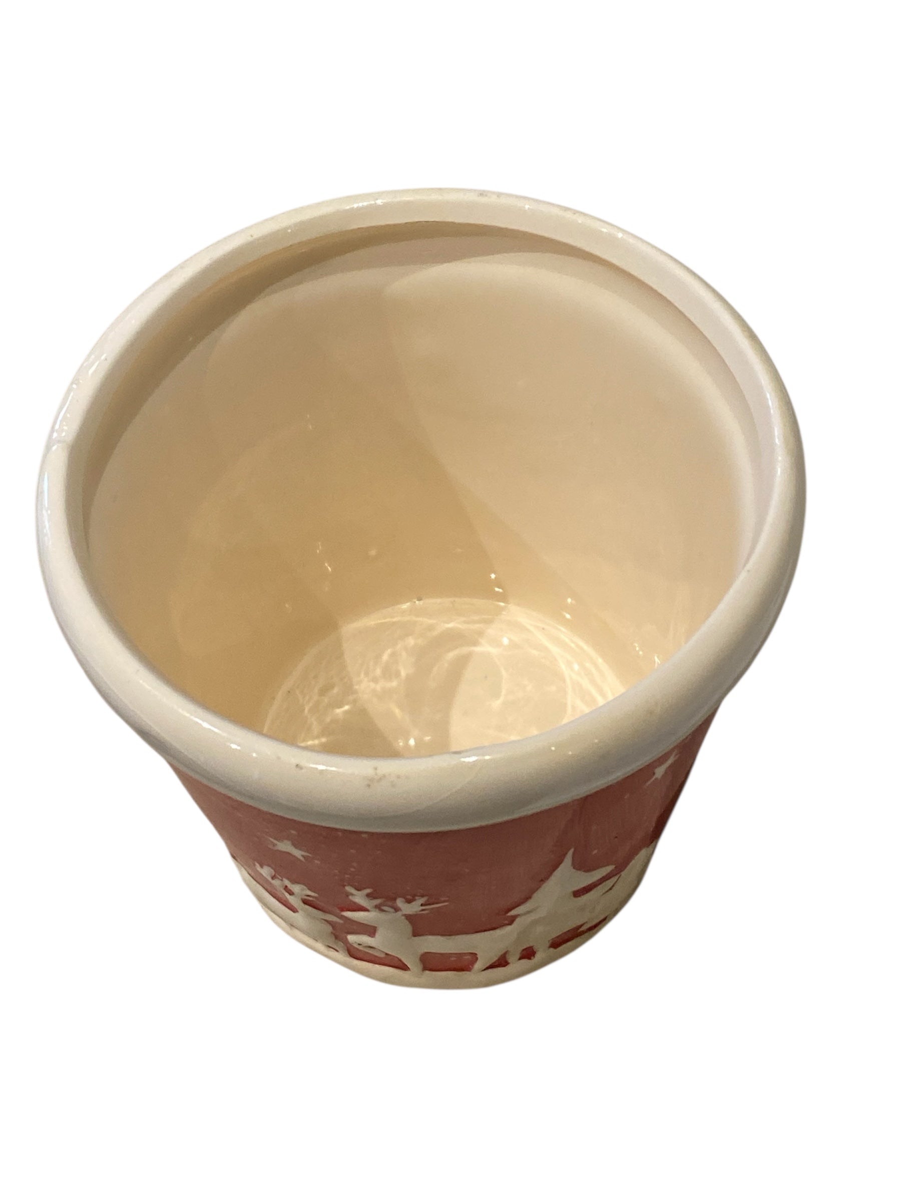 Christmas Reindeer Flower Pot