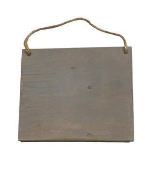 Let It Snow Hanging Sign