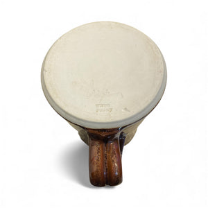 Handmade Tall Dark Brown Mug