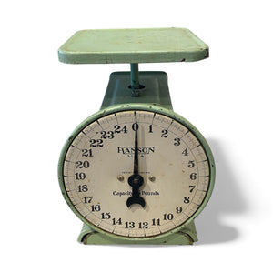 1939 Hanson Jadeite Coloured 25lb Scale