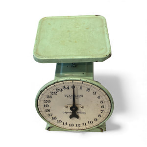 1939 Hanson Jadeite Coloured 25lb Scale