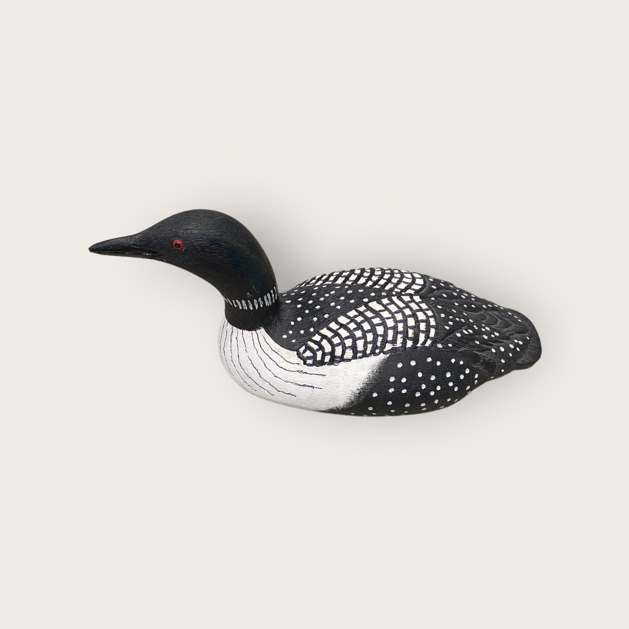 Vintage Loon Sculpture