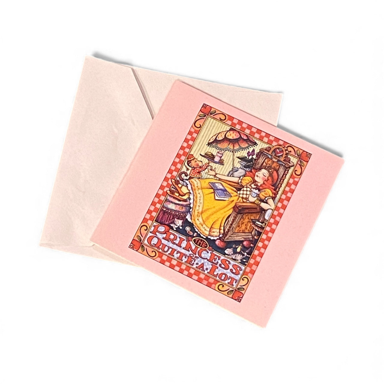 Vintage The Princess of Quite a Lot Mini Card