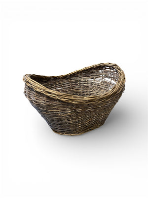 Vintage Oval Willow Basket