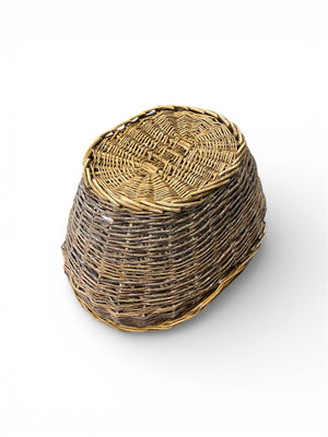 Vintage Oval Willow Basket