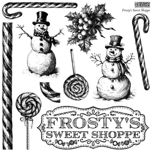 Frosty's Sweet Shoppe IOD Stamp *NEW*