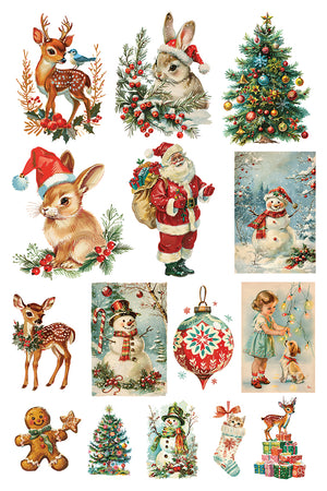 Kitschy Christmas IOD Decor Transfer *NEW*