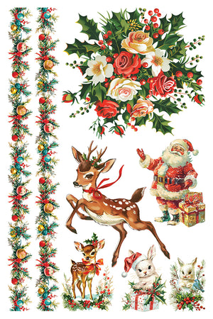 Kitschy Christmas IOD Decor Transfer *NEW*