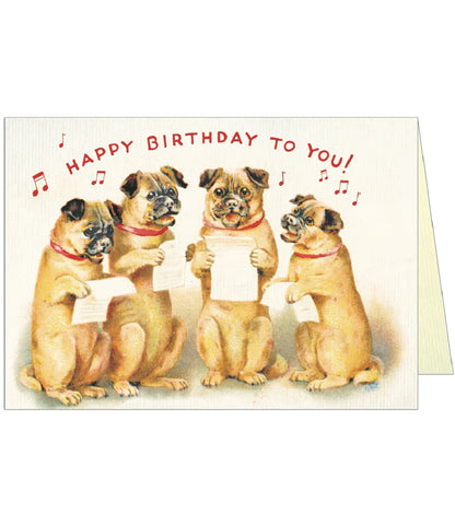 Happy Birthday Dogs #4 Card