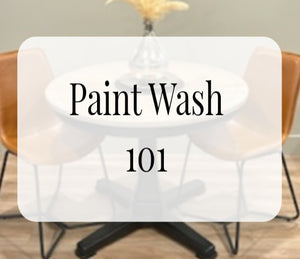 Paint Wash 101 (In-Person)