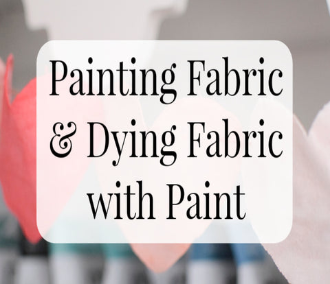 Fabric Painting 101 (In-Person)
