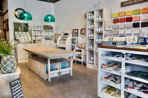 Workshop Table and 9 Stools