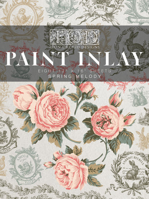 Spring Melody IOD Paint Inlay *NEW*