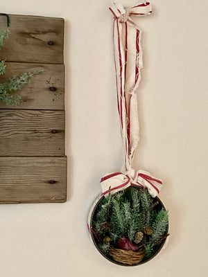 Recreated for Christmas: The Vintage Tin Wreath (In-Person)